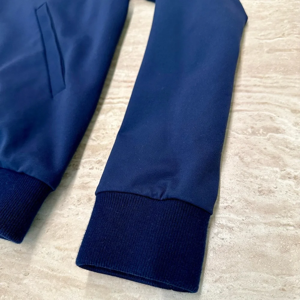 LIKE NEW! Balenciaga Navy Track jacket! Sz Small - Picture 4 of 6